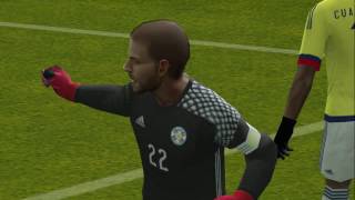 PES 2017 PS2 Free Kick Goals Compilation HD Chilavert [upl. by Lian264]