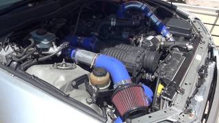 Lexus is200 Supercharged Exhaust Sound Clip [upl. by Ydnamron]