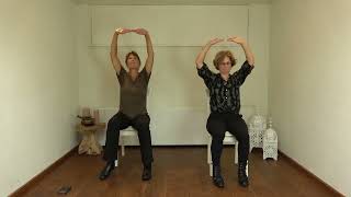 Stoelyoga dans Stayin Alive an de Bee Gees [upl. by Kenweigh]