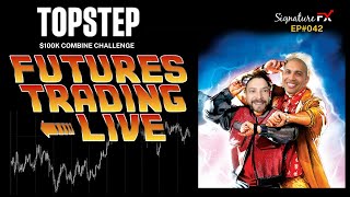 521  LIVE FUTURES DAY TRADING 042  TOP STEP  100k Challenge GC1 GOLD [upl. by Brockie]