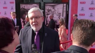 2016 TCM Classic Film Festival  Carpet Chat with Leonard Maltin [upl. by Plantagenet]