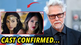 CAST CONFIRMED🛑 Gunn Confirms Major Wonder Woman Cast For The First DC Universe Project [upl. by Namdor]