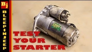 My Car Wont Turn Over  How To Test The Starter  NSS  Ignition Switch [upl. by Ahsienal568]