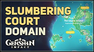 Slumbering Court Genshin Impact Location [upl. by Joliet474]