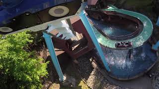 Alpengeist  Busch Gardens Williamsburg 4K Front Row POV [upl. by Atnes]