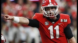 Jake Fromm vs Alabama National Championship 2018 [upl. by Ervine784]