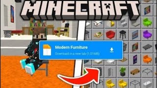 Furniture mod for mcpe [upl. by Brandwein433]