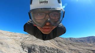 Jebel Jais Zipline Cale [upl. by Ettenad963]