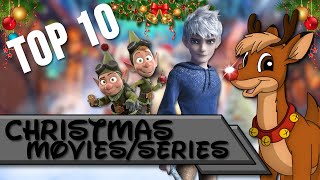 Top 10  Animated Christmas Movies [upl. by Farley402]