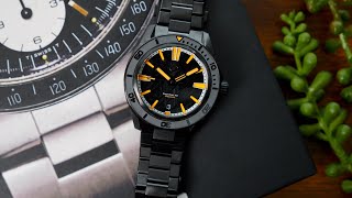 Zelos Swordfish 40mm SS DLC Meteorite Unboxing [upl. by Marcela]