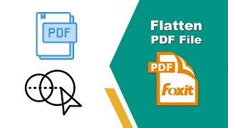 How to Flatten Multiple PDF Files in Foxit PDF Editor [upl. by Sammy]