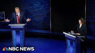 Watch closing statements from Harris and Trump at 2024 presidential debate [upl. by Earal]