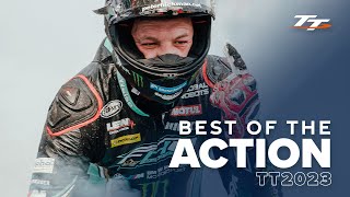 Best Of The Action  18  2023 Isle of Man TT RacesIsle of Man TT Races [upl. by Innig]