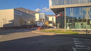 Arriving and Departing Bolzano  Bus Tour  4K  South Tyrol  Italy [upl. by Xyla]