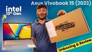 Asus Vivobook 15 2023 intel 13th Gen⚡Complete Review With Unboxing Benchmarks Gameplay [upl. by Reinhard]