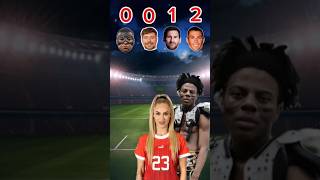 🔥🏆Alisha💋vs Inshow speed 🥰 vs Ronaldo vs Messi 🤯vs Mr bist vs Mbape🎉 shorts shortvideo football [upl. by Neidhardt]