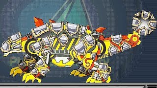 Dino Robot Battle Arena Euoplocephalus Durability Enhancement Kit Skin  Eftsei Gaming [upl. by Asiret]