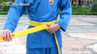 Học võ Vovinam  1 Cách thắt đai [upl. by Aitrop]