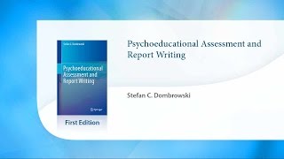 Psychoeducational Assessment and Report Writing [upl. by Royd]