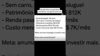 Ele pode até ter um patrimônio interessante mas algo não está certo investimentos economia cdb [upl. by Adnohral]