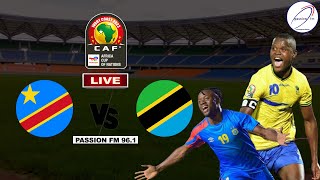 🔴LIVE  DRC CONGO VS TAIFA STARS KUFUZU AFCON 2025 [upl. by Gabrielson]