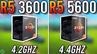 Ryzen 5 3600 vs Ryzen 5 5600  Good Upgrade [upl. by Niboc669]