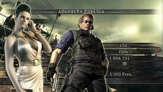 The Mercenaries Public Assembly Duo 1006k Excella amp Wesker  Resident Evil 5 PC [upl. by Ambur671]