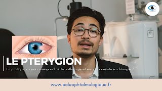 La chirurgie du ptérygion Pole Ophtalmologique [upl. by Sussman]