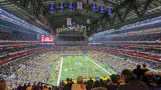 Michigan fans sing quotMr Brightsidequot in Lucas Oil Stadium  2021 B1G Championship  Michigan 42 Iowa 3 [upl. by Seagraves]