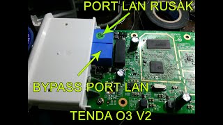 Bypass LAN Tenda O3 V2 PoE Mod Firmware OpenWrt [upl. by Ialda]