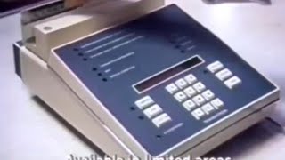 Electronic credit card machine during 1977 creditcard machine automatic [upl. by Georgi702]