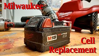 Repair a Milwaukee Battery Pack [upl. by Sothena563]