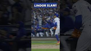 Francisco Lindor hits a goahead GRAND SLAM [upl. by Torhert]