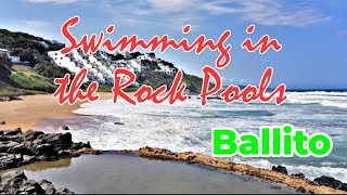 Holiday Tips Travel South Africa  Day in Ballito  Swimming in the Rock Pools 2021 [upl. by Novaat]