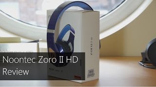 Noontec Zoro II HD headphone Review [upl. by Salohcim993]