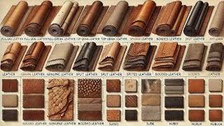 The World of Leather Different Types Different Usesquot [upl. by Aremus752]