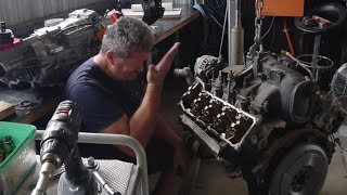 Destroying a good V8 HO Powertech 47 for a project build [upl. by Reuben]