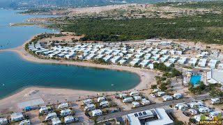 Camping Omišalj op het eiland Krk  Kroatië  Vacansoleil Camping Holidays [upl. by Ahsaeit]