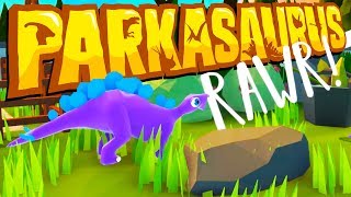 The BEST JURASSIC PARK Ever  New DINOSAUR GAME  Parkasaurus Gameplay [upl. by Fabrice]