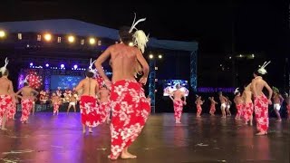 Ori Tahitian Dance Performance  Traditional Tahiti Group Dance Performance  Dance Party Remix [upl. by Kiran126]