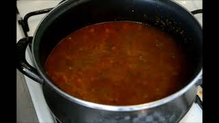 Diy hariramoroccan soupla soupe marocaine traditionnelle الحريرة المغربيه [upl. by Wettam]