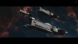 Infinite Lagrange ships traveling and fighting [upl. by Devi]