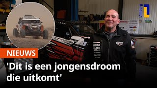 Sander Derikx maakt debuut in de Dakarrally 2024 Droom die uitkomt 🤩  1Limburg [upl. by Esil]