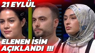 MasterChef Son Bölüm Elenen Yarışmacı Belli  21 Eylül Kim Elendi [upl. by Yatnuhs]