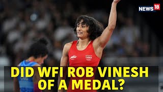 Vinesh Phogat News Live  Paris Olympics 2024 Live  Politics Over Vineshs Disqualification  N18G [upl. by Asiil]