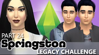 The Sims 4  Springston Legacy  Part 24  A Baby Is Born [upl. by Enenstein860]