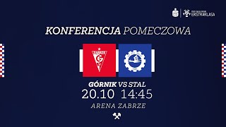 Konferencja prasowa po meczu Górnik Zabrze  Stal Mielec [upl. by Prendergast850]