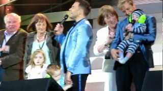 Westlife Farewell Tour  07  Queen Of My Heart With Families Croker 22nd June [upl. by Berkie585]