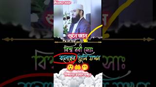 🫢বিশ্ব নবী সোঃ বলেছেন তুমি যখন varilvideo tiktok waz mijanurrahmanajhari [upl. by Nigam]