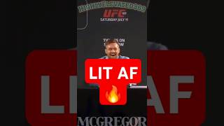 ELECTRIFYING 🍀🍀🍀highlyelevated369 conormcgregor mcgregor ufc mma danawhite josealdo mmaworld [upl. by Pik627]